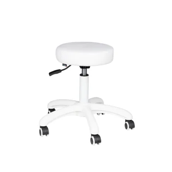 Hydraulic Beauty Salon Stool AM-303-2 White