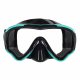 Panoramic Snorkel Set with Dry Top Tube, Blue-Black