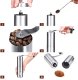 Manual Coffee Grinder with Adjustable Bean Grind Size, Black
