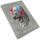 Nimmy Raptor Lion Passport and Wallet Case Gray