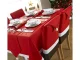 Christmas Chair Covers Santa Hat 6 Pcs Red