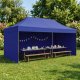 Automatic Pop-Up Event Gazebo Tent MultiGarden 3x6m, blue