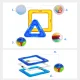 Magnetic Building Blocks Set, 59 Pieces