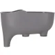 Elephant Shaped Kitchen Colander / Strainer, Purple/Grey
