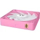 Thermaltake CT140 EX ARGB Sync PC Cooling Fan Bubble Pink, 3 Pack