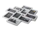 Large 3D Photo Frame for 10 Photos, White
