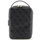 Guess 4G Printed Stripes Organizer Bag, Black