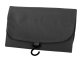 Foldable Hanging Toiletry Bag Travel Organizer with Hook, Black