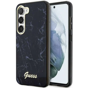 Guess Marble Hardcase for Samsung Galaxy S23 S911 Black