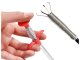 Flexible spring claw pick-up tool for screws, long reach 56 cm