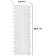 Cake Decoration Scraper Spatula AG406H, White