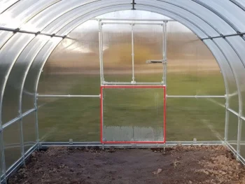 Additional Door for Greenhouses KLASIKA TUBE 100 x 100 cm, Without Coating