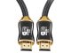 Ultra High Speed HDMI 2.1 Cable 8K 60Hz 4K 120Hz, Gold-Plated, 2m