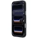 Karl Lagerfeld Grained Allover Logo MagSafe Case for iPhone 17 / 18 Pro Max - Black