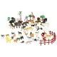 Animal Figures Set with Storage Box (59 pcs)