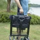 Gardlov Folding Transport Cart 100 kg, Black