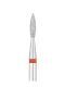 EXO Pro Diamond Flame Bit Ø2.1 mm, Red (Fine), for Nail Drill