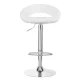 Swivel Adjustable Height Bar Counter Stool Chair QS-B10, White