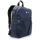 BMW Nylon Pockets & Metal Logo 16\" Laptop Backpack - Navy Blue