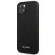 Apple iPhone 13 6.1\" Karl Lagerfeld Silicone Plaque Case Cover (KLHCP13MSLMP1K), Black