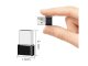 USB-A to USB-C OTG Adapter for Data Transfer and Charging, Black