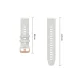 Tech-Protect silicone strap for Garmin Fenix 5S / 5S Plus / 6S / 6S Pro / 7S / 8 / 9 / 9 Pro (43 mm), grey