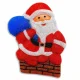 Santa Claus LED Figure, 47x60 cm, Warm White