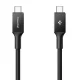 Spigen EB10010CC USB-C to USB-C Cable 100W 100 cm - Black