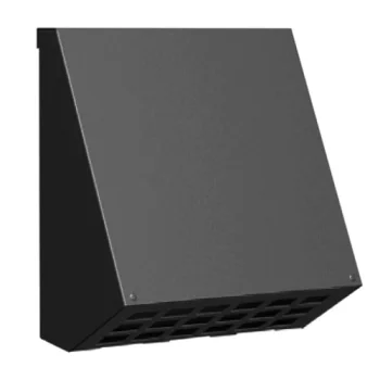 Outer Hood for Single Room Energy Recovery Ventilator, Black