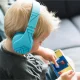 PowerLocus P2 Kids Wireless Headphones, Blue