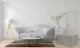 Foldable Storage Ottoman Pouf 76x38x38 cm, Grey