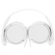 Sony MDR-ZX110APW Headphones, White