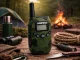 Baofeng BF-T6 Walkie-Talkie Set 2 pcs, Range up to 2 km, 1500 mAh, Green Camo