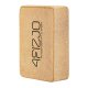 4Fizjo Cork Yoga Block, Brown