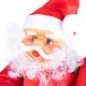 LED Santa Claus on Ladder XXL Christmas Ornament RGB