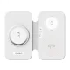 Choetech T616-F 3-in-1 Wireless Charger Stand 15W Foldable White