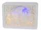 3D Paper Cutout Night Light with RGB LED, Remote & Touch Control, White