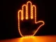 LED Gesture Light for Car Rear Window with Remote Control