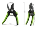 DIVODV Garden Pruning Shears, 20 cm, Green
