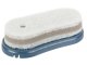 Cleaning Brush with Soap Dispenser and 3 Attachments