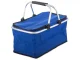 Collapsible Thermal Picnic and Shopping Basket, Blue