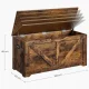 Leobert Rustic Storage Trunk 100x40x46cm