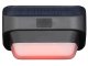 Garden Solar LED RGB Light for Stairs and Terraces with Dusk Sensor, Black