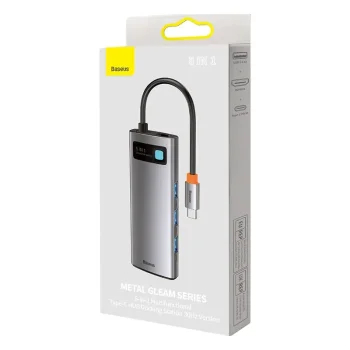 Baseus Hub Adapter 5in1 USB-C to 3x USB 3.0 + HDMI + USB-C PD