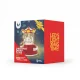 Christmas Snow Globe Carousel with LED Light FLX-4 Forever Light, Red