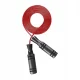 4Fizjo BASIC Boxing Jump Rope with Non-Slip Handles, Red
