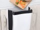 Folding Waste Basket for Hanging on the Kitchen Cabinet, Different Colors