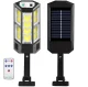 300W Solar LED Light with Motion Sensor and Remote, Black