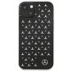 Mercedes iPhone 13 mini Case Silver Stars Pattern, Black