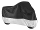 Waterproof Bicycle and Motorcycle Cover 180x130 cm with UV Protection, Silver